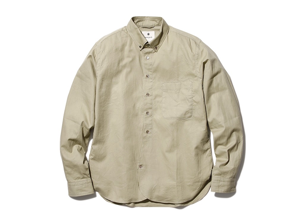 OG Cotton Poplin BD Shirt L Beige