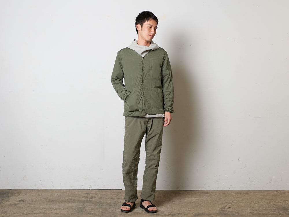 Snow peak フレキシブルインサレーションカーディガン
