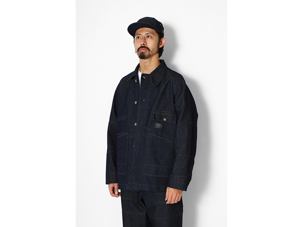 TAKIBI Denim Jacket M Black