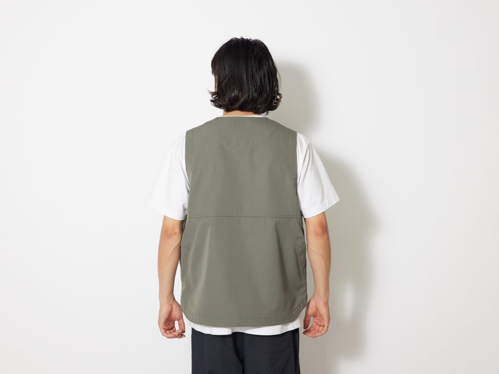 TAKIBI Weather Cloth Vest M Black