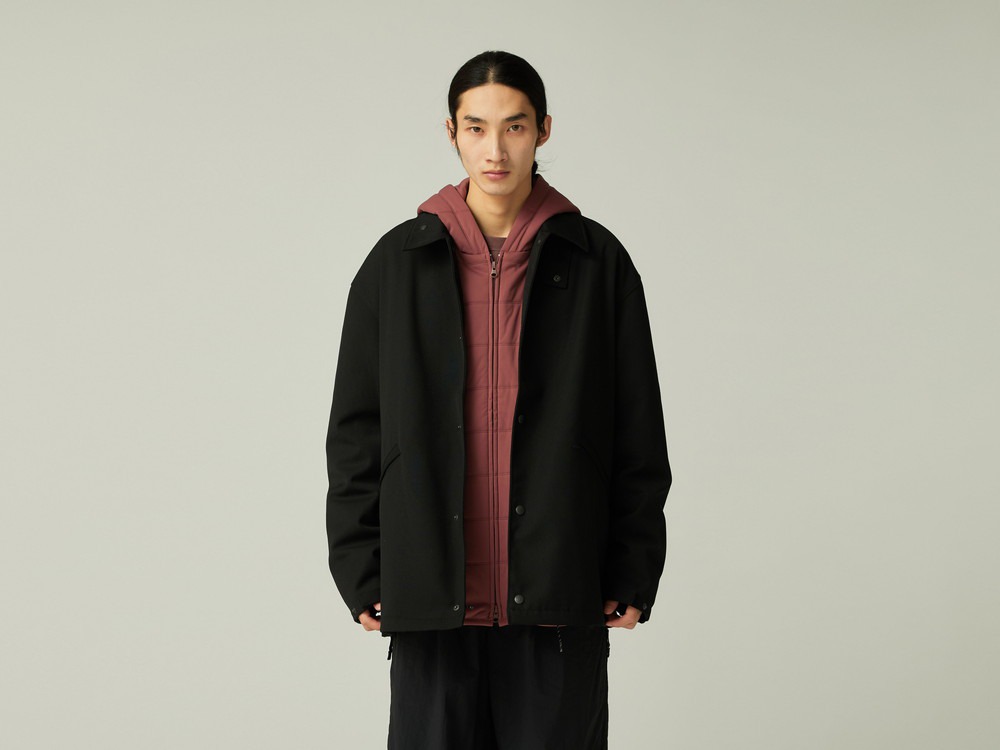 【先行予約商品】Hybrid Wool Coach Jacket M DARK BROWN