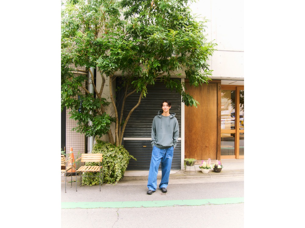 Garment Dyed Hoodie S DARK GREEN