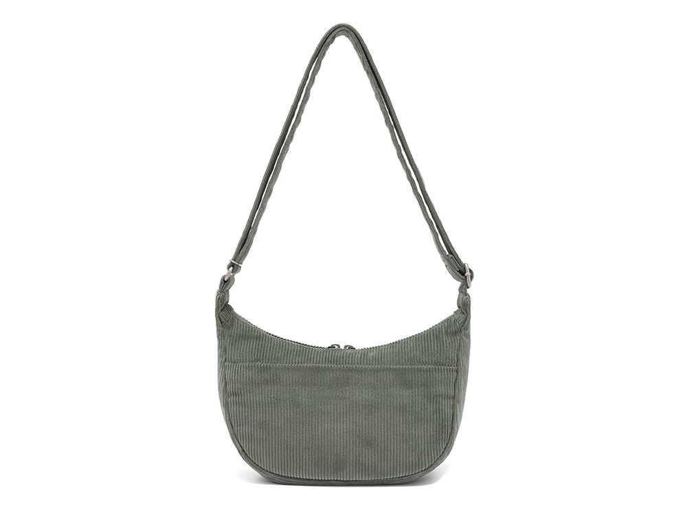 Corduroy Small Hobo Bag One GREEN