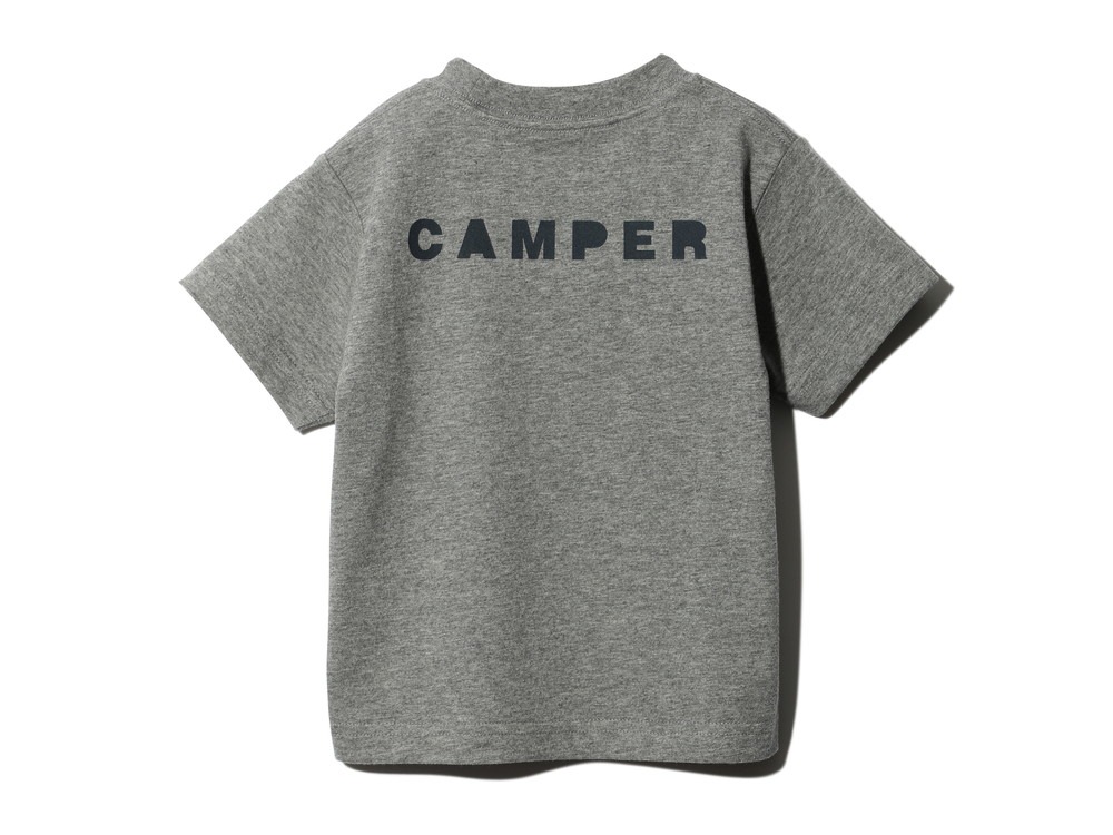 Kids SNOWPEAKER T-Shirt CAMPER 2 M.grey