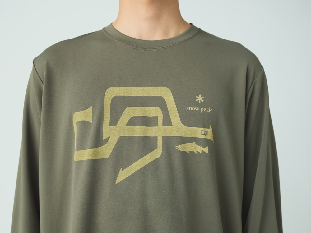 SP Logo Graphic Long Sleeve T-Shirt S WHITE