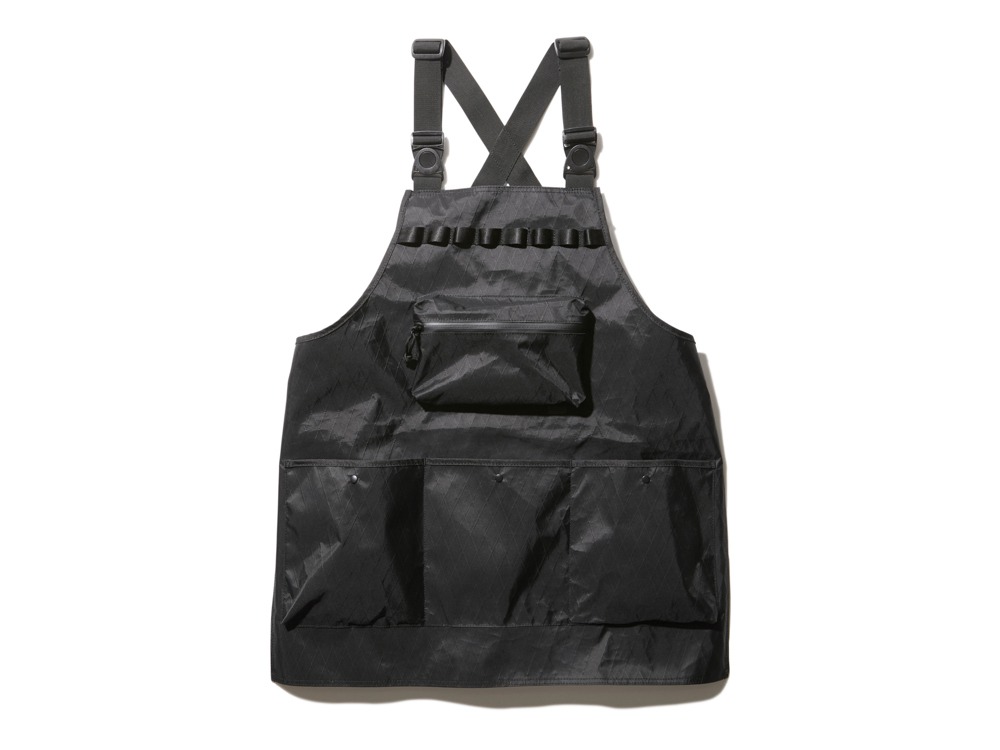 再×14入荷 スノーピーク 完売品 X-Pac Nylon Apron One Black | www