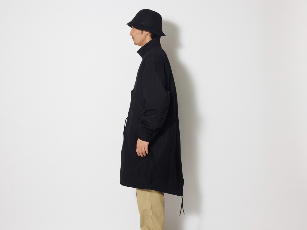 TAKIBI Canvas Coat S Black