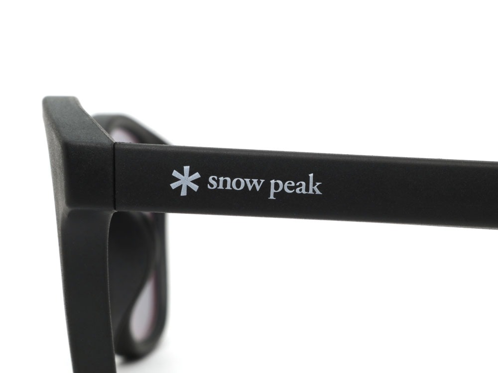 JINS × Snow Peak Rubber Sunglasses 墨 (Wellington)ドライブレンズ