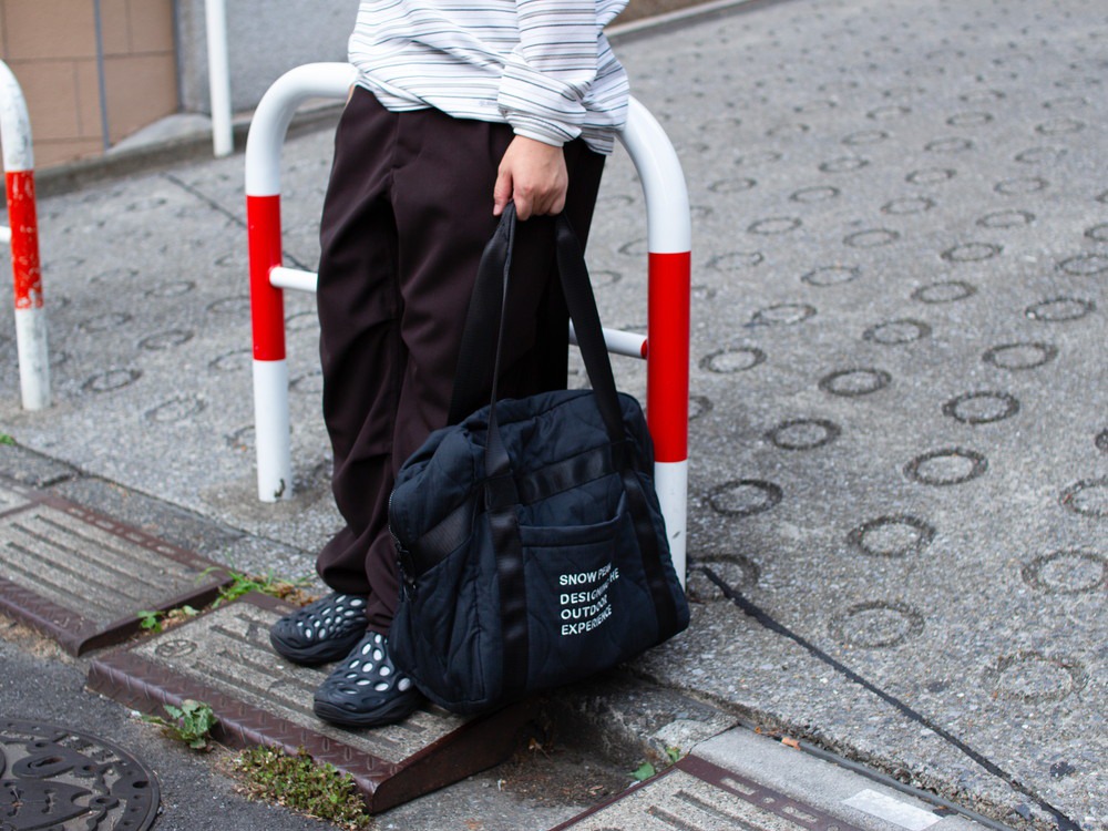 Quilted Ripstop Duffle One BLACK