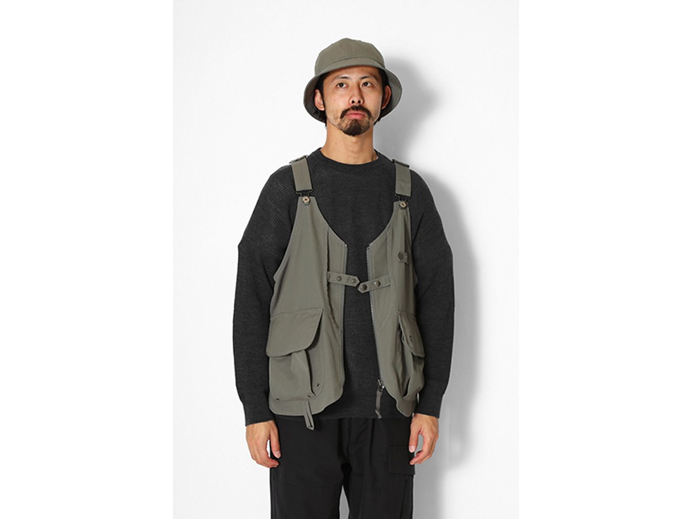 海外花系 スノーピーク焚き火ベスト snow peak TAKIBI Vest L 黒