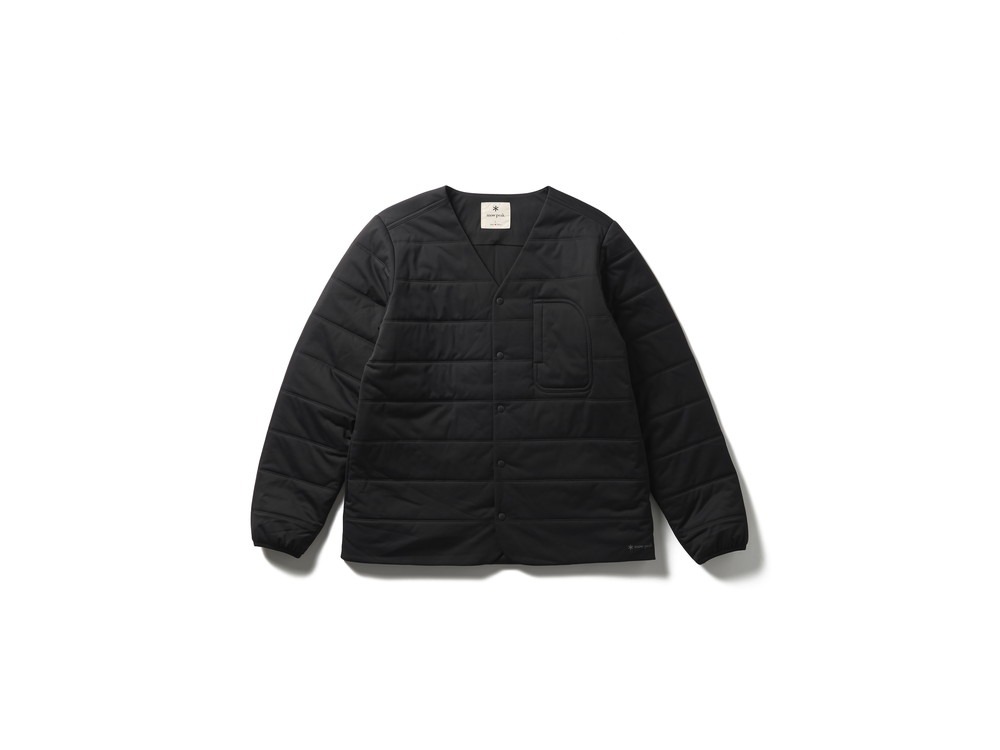 Flexible Insulated Cardigan 2 BLACK