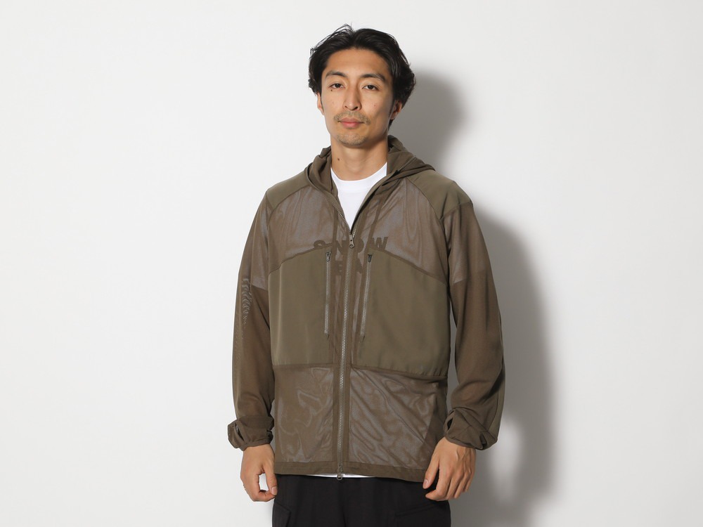 Insect Shield Mesh Jacket M Charcoal