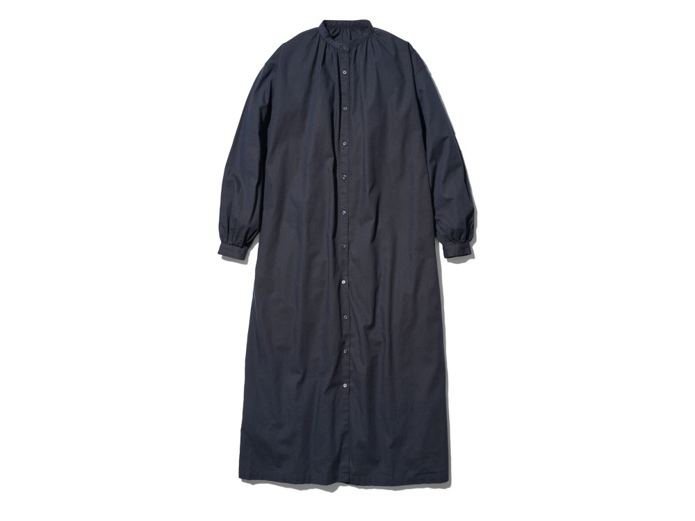 OG Cotton Poplin Shirt Dress 2 Navy