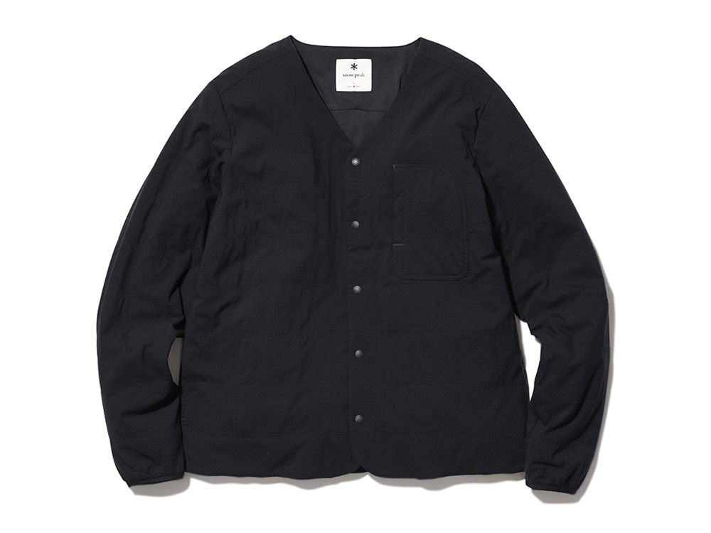 Flexible Insulated Cardigan 2 Black(SW-21SU00101BK) | フレキシブル 