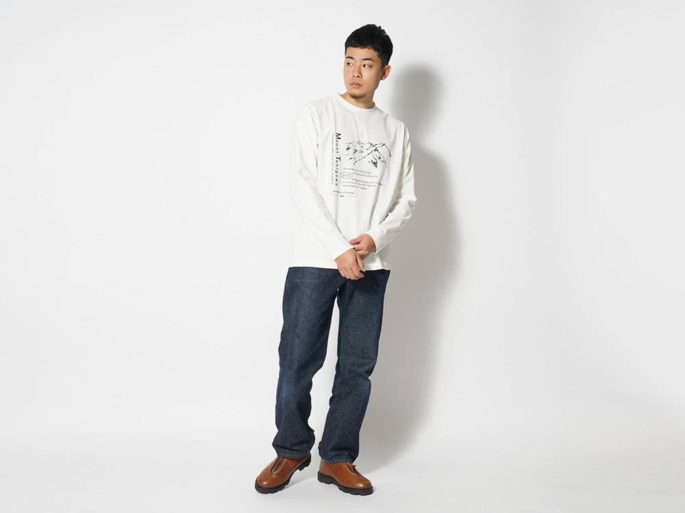 Mt.Tanigawa L/S T shirt S Grey