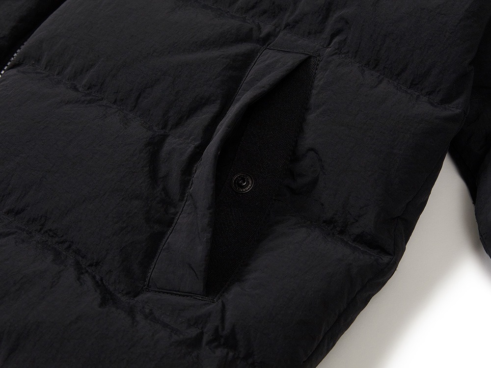 Land Lightweight Down Jacket M BLACK