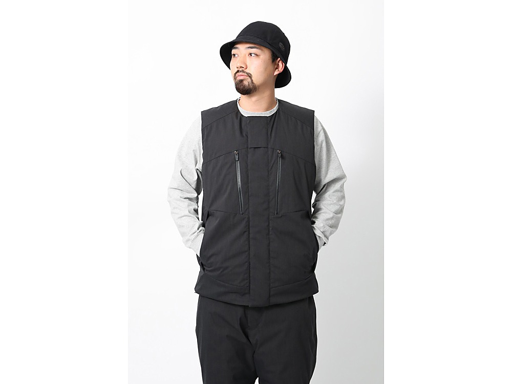 スノーピーク 焚き火ダウンベスト FR 2L Down Vest L Black その他