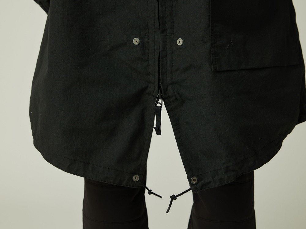 【先行予約商品】TAKIBI Ripstop Adjustable Fishtail Coat M BLACK