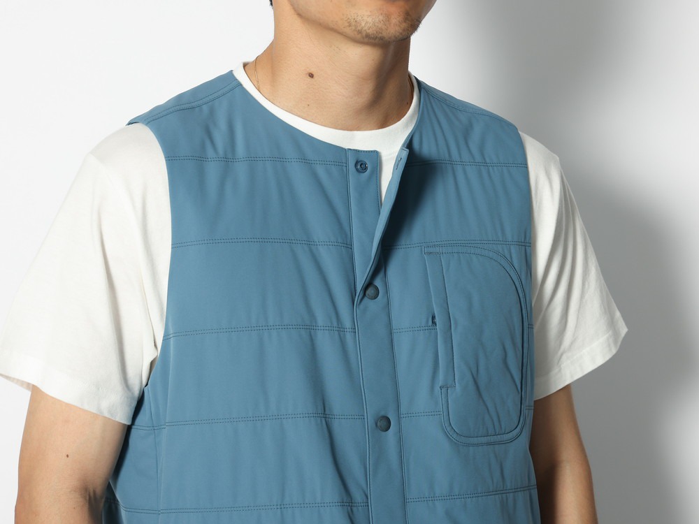 Flexible Insulated Vest 1 Lightblue