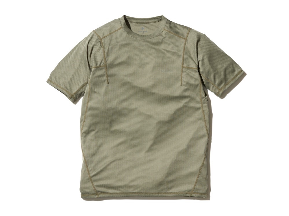 Pe Power Dry S/S T shirt M Khaki(TS-23SU00503KH) | Tシャツ