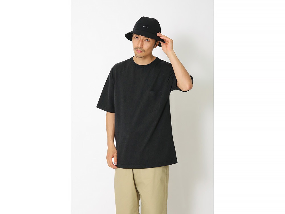 Recycled Cotton Heavy T-Shirt M Black