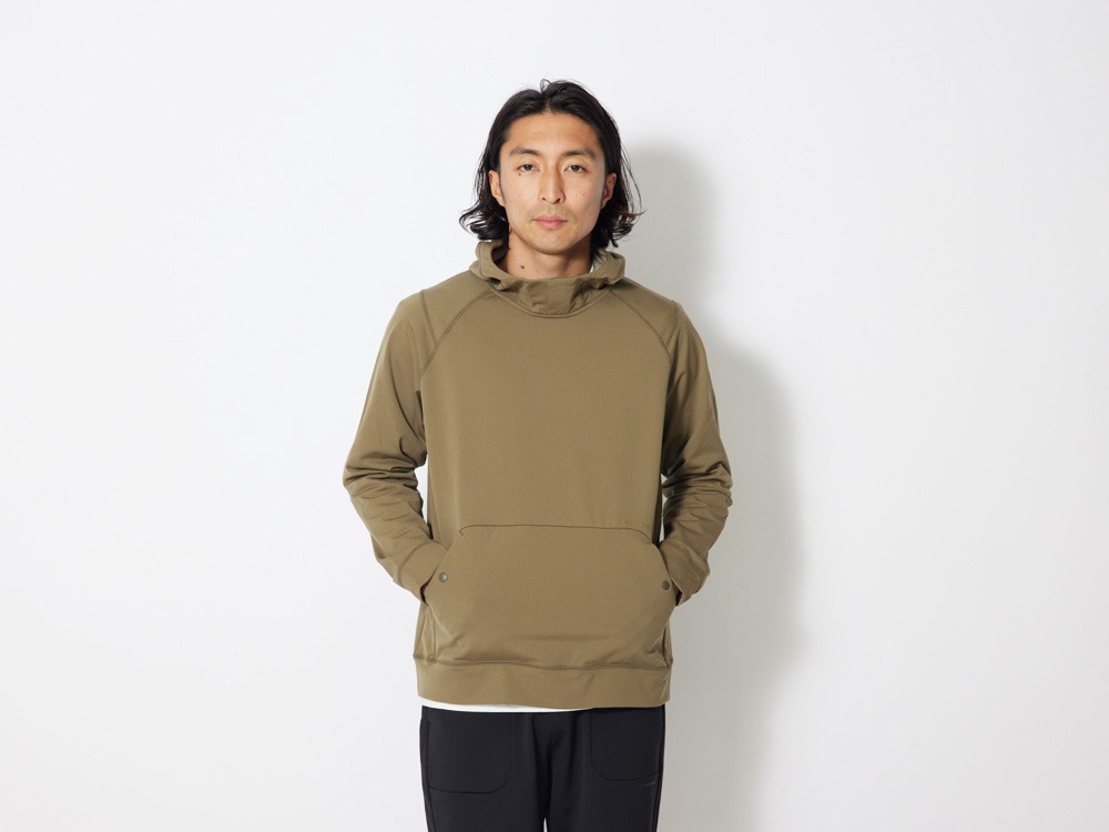 Air Dry Sweat Parka S Yellow