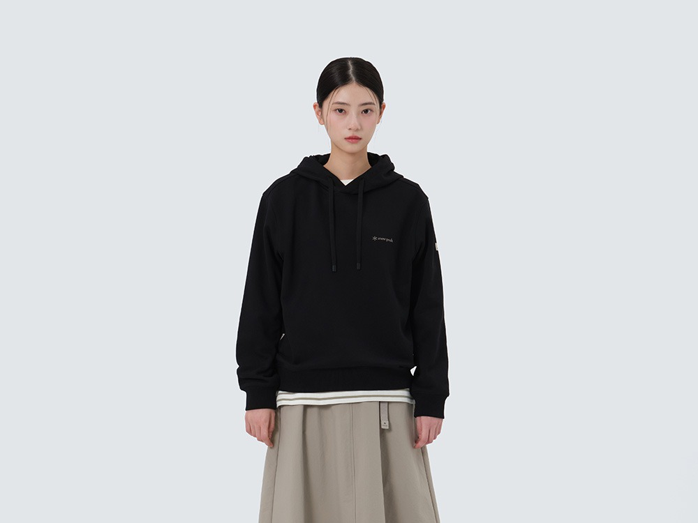 Land Women's Hood T-Shirt S BLACK