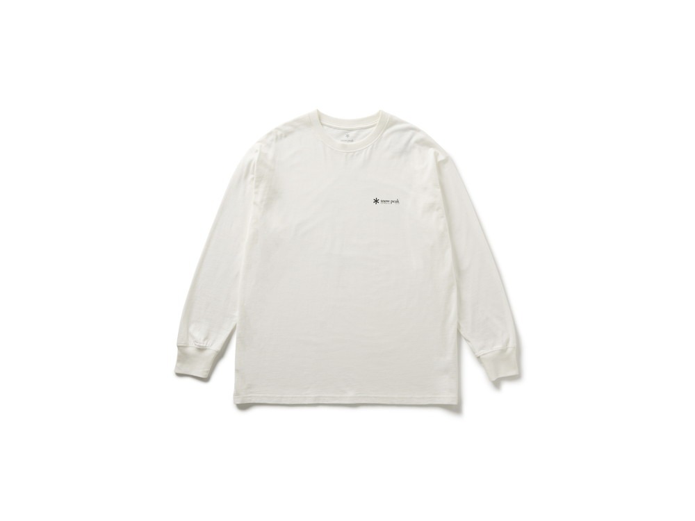 【先行予約商品】Soft Cotton Relaxed Logo L/S T-Shirt 1 OFF WHITE