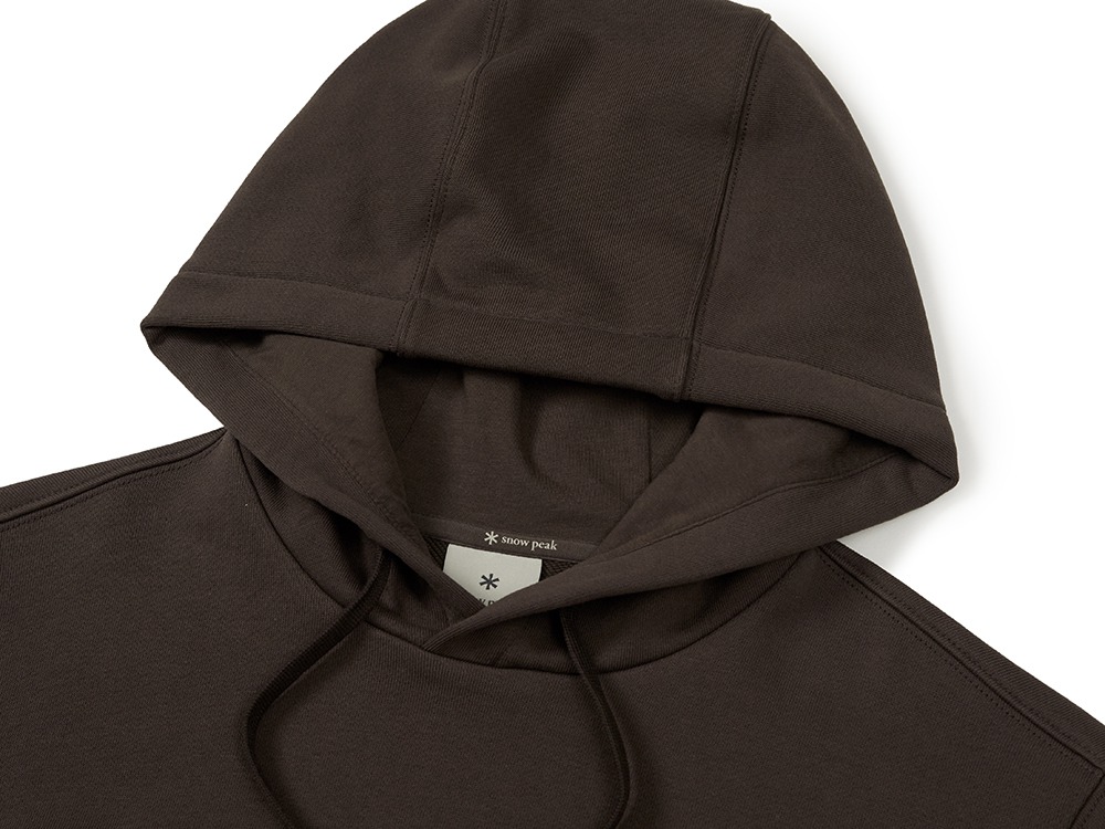 Land Women's Hood T-Shirt S CHOCO BROWN