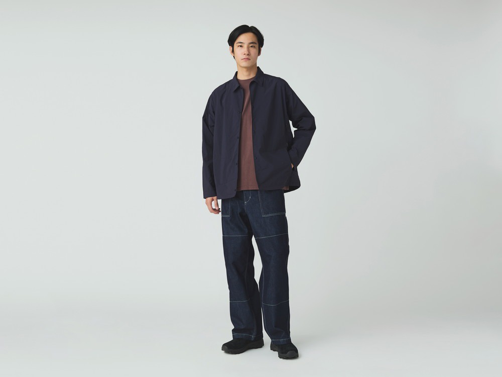 【先行予約商品】Nylon Tussah Utility Storage Shirt S BLACK