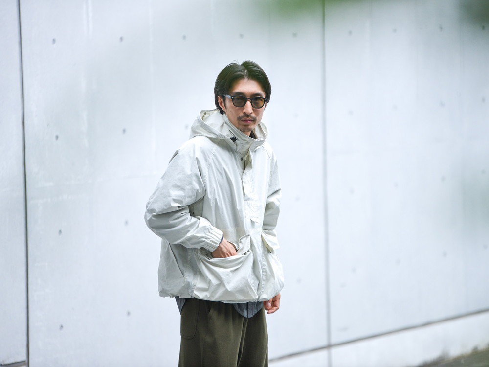 Indigo C/N Anorak M IVORY