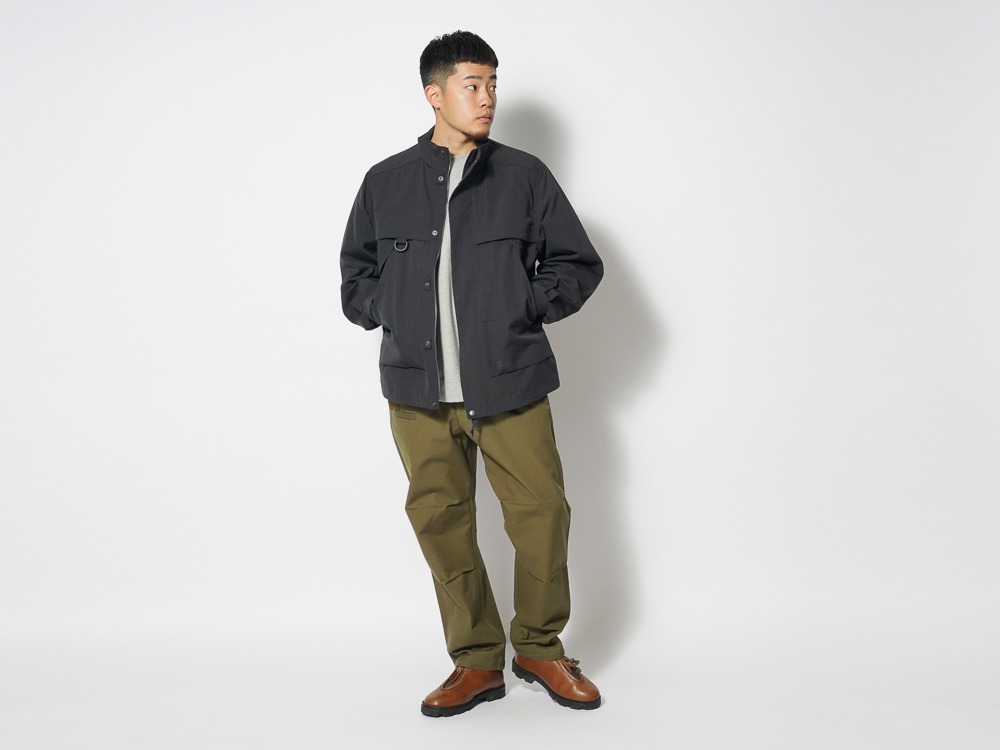 TAKIBI Canvas Pants 1 Olive