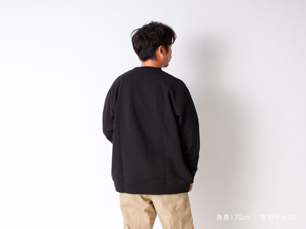 SP Felt Logo Sweatshirt Pullover XL Black