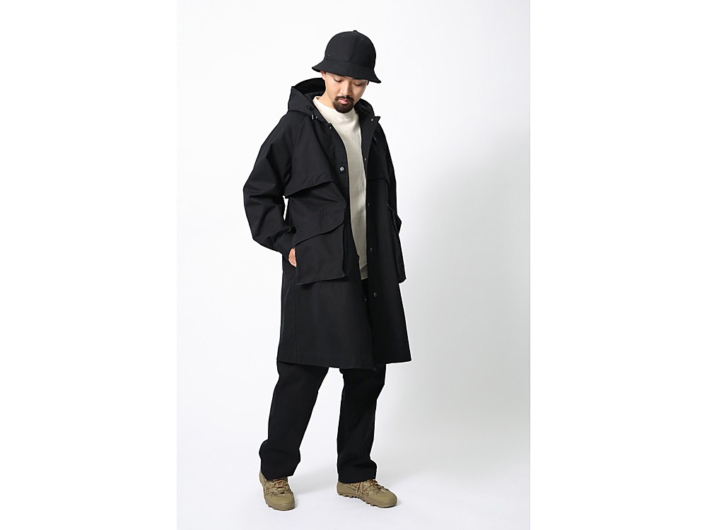 TAKIBI Canvas Coat 1 Black