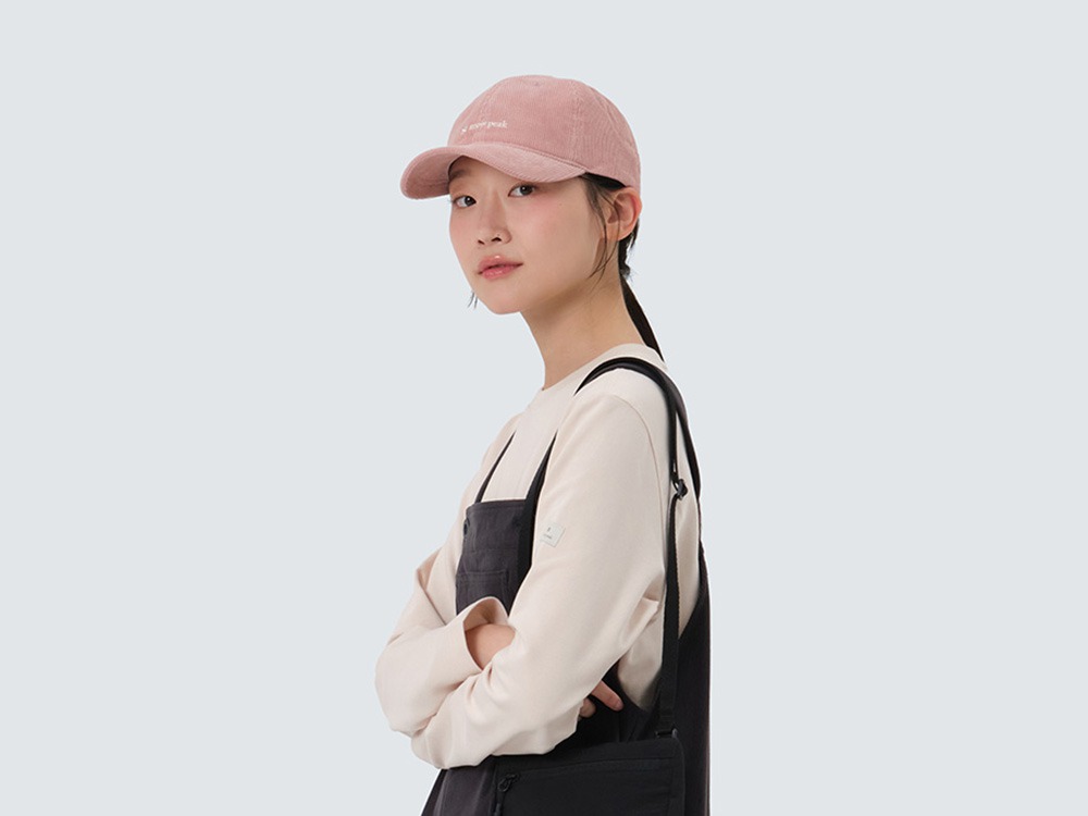 Corduroy Ball Cap S LIGHT PINK