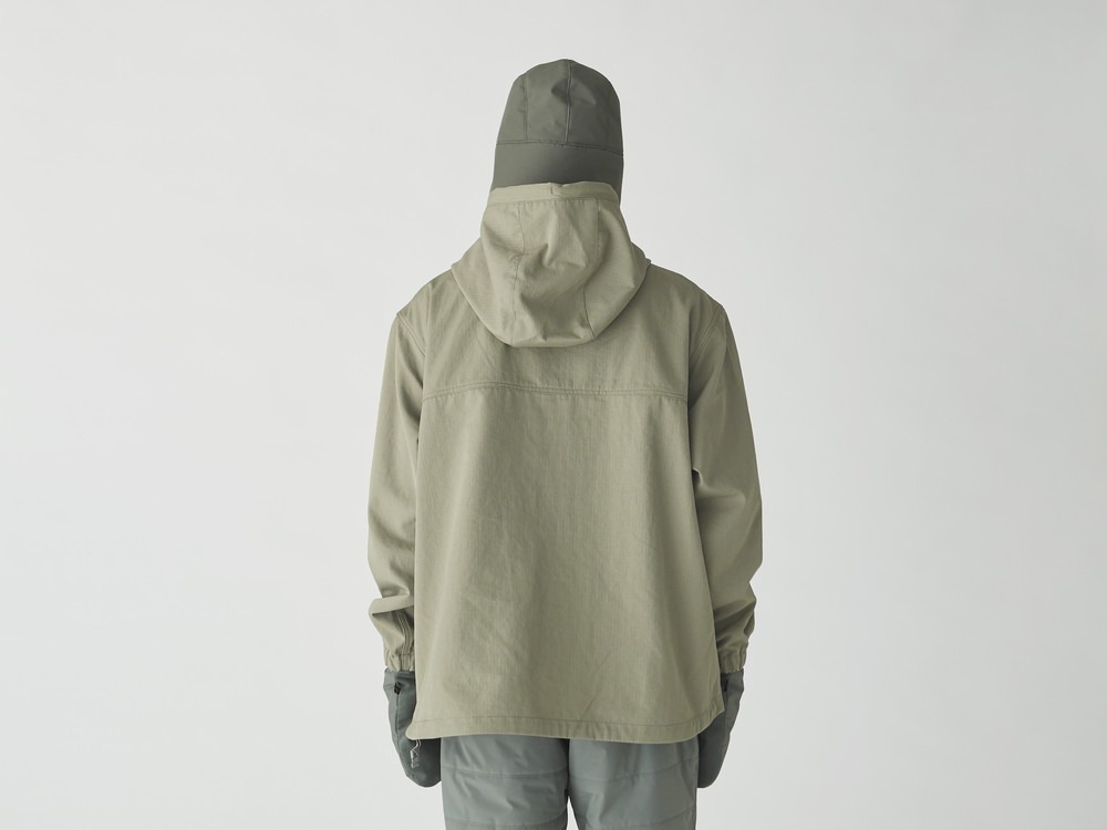 TAKIBI Ripstop Anorak M Greykhaki