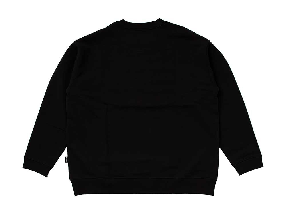 SP Felt Logo Sweatshirt Pullover S Black(SP-SW-23AU00102BK) | T