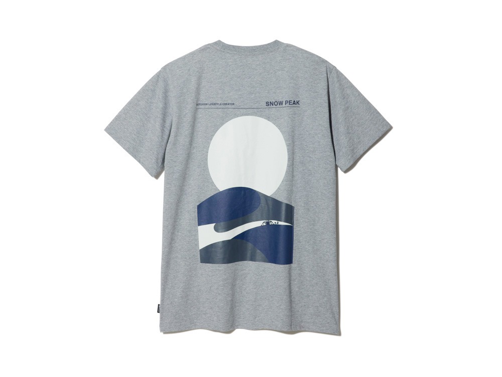 Relaxin' Fieldscape T shirt XL M.Grey