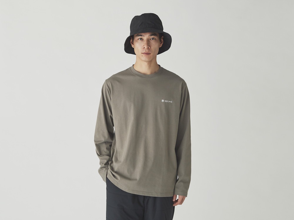 SP Onepoint Logo LS T-Shirt M Foliage