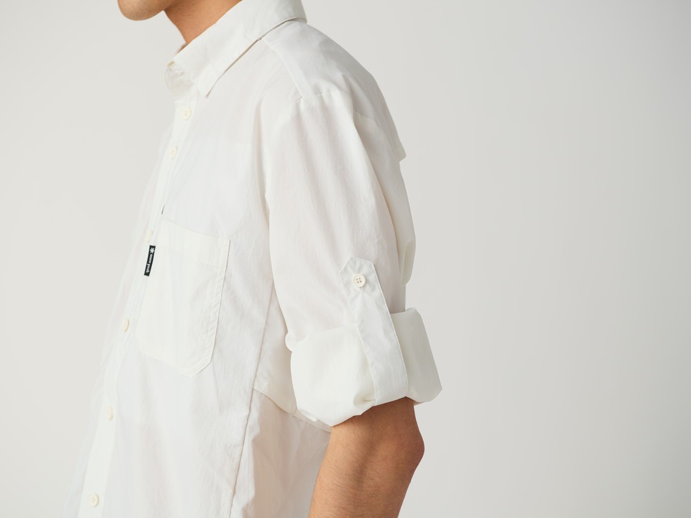 Utility Field Long Sleeve Stretch Dry Shirt S WHITE
