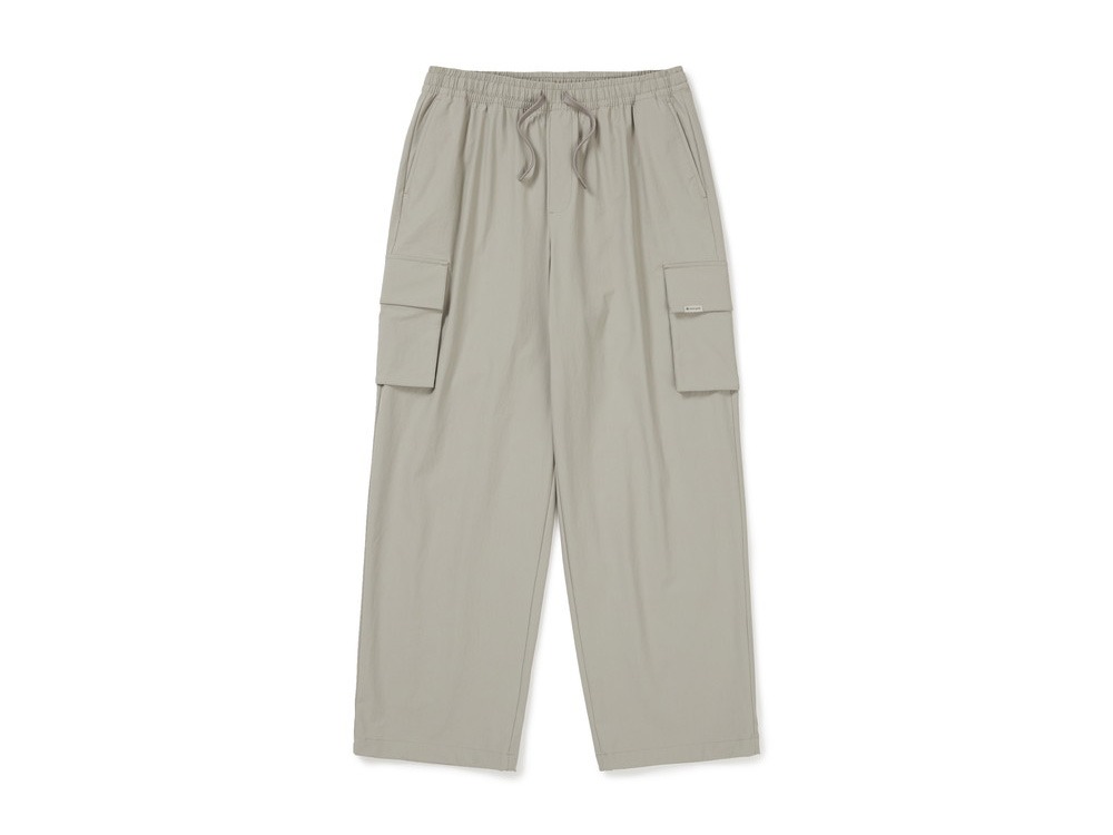 Root Two-Pocket Drawstring Pants M BEIGE GREY