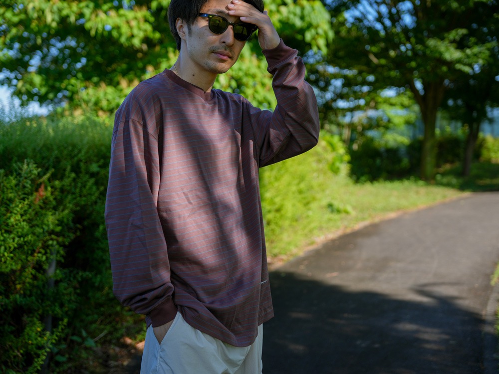 OG CottonMercerizedBD L/S T-Shirt M BLUE BD