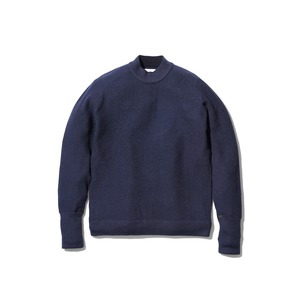 Waffle Mock Neck Sweater