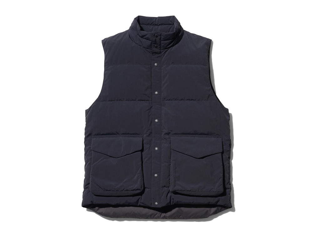 Recycled Down Vest M Black