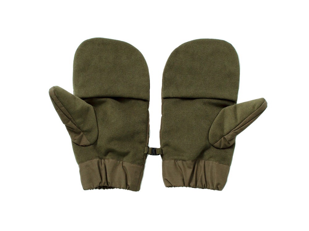 FR Down Mittens S Olive