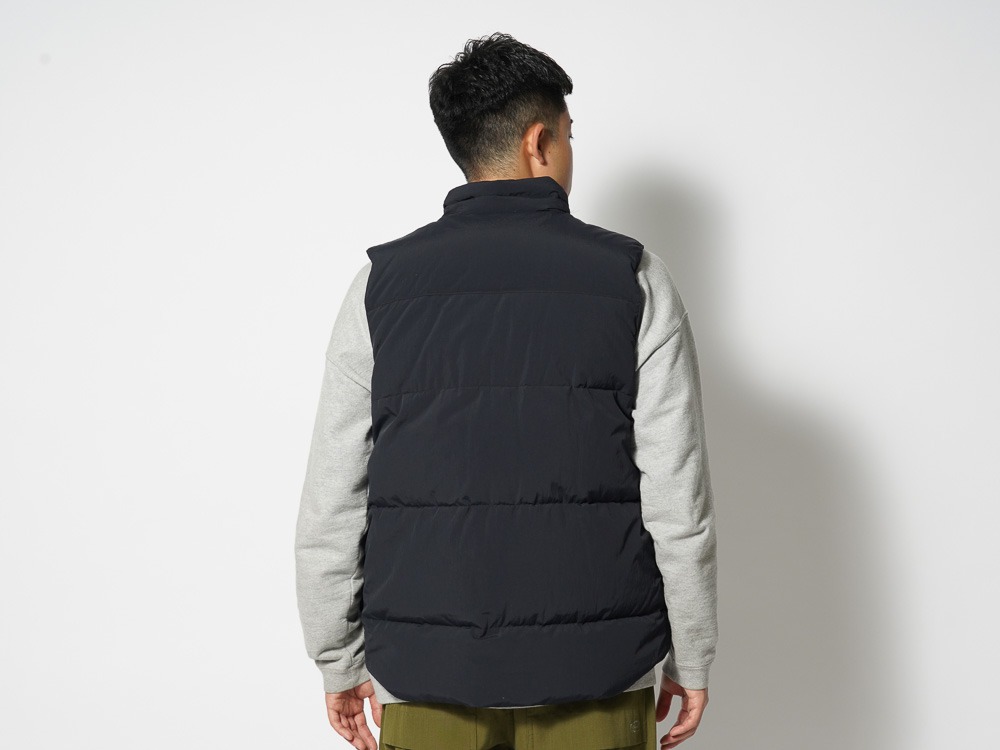 Recycled Down Vest M Black