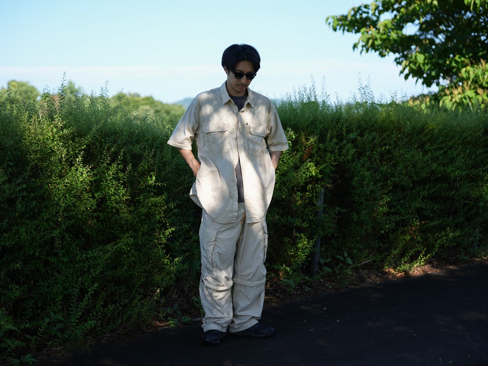 【先行予約商品】Garment Dyed Convertible Pants S IVORY