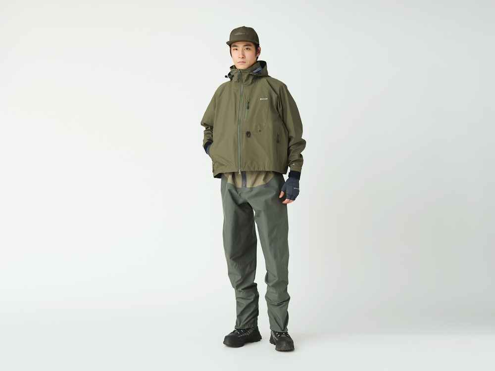GORE-TEX Lightweight Rain Wading Jacket S BLACK