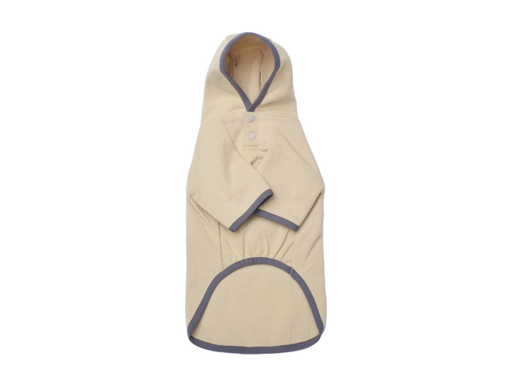 Dog Hoodie S IVORY