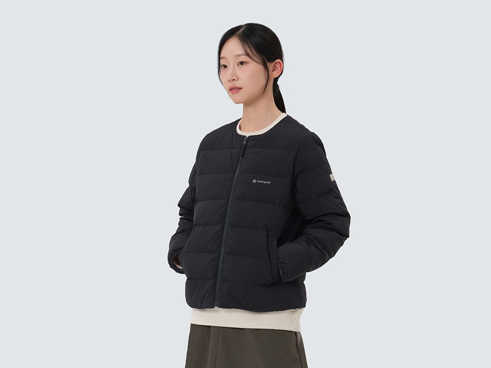 Land Women's Lightweight Down Jacket S BLACK
